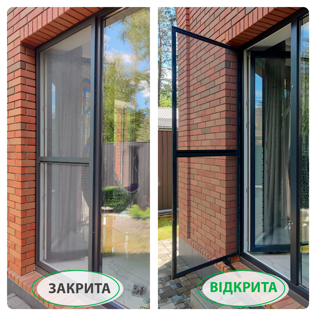 Москитная сетка на двери